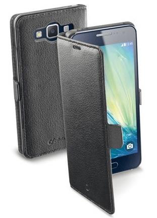 CELLULARLINE Custodia cover a libro Book Essential per Samsung Galaxy S5 Cellular Line nero